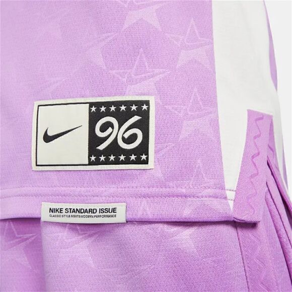 Nike Fly Star Retro Basketball Jersey 90s Standard Issue Lilac Purple Medium M - Picture 9 of 12